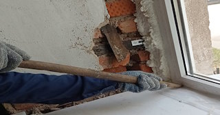 Демонтаж оконных откосов по выгодной цене от 511 руб. в Вязниках - Сварной-Взн